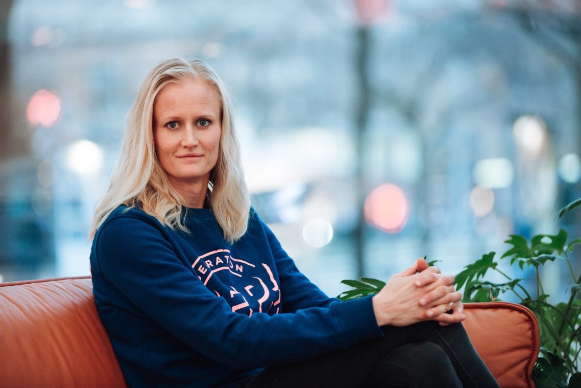 Carolina Klüft arbetar i dag för barns rörelse och hälsa genom Generation Pep.