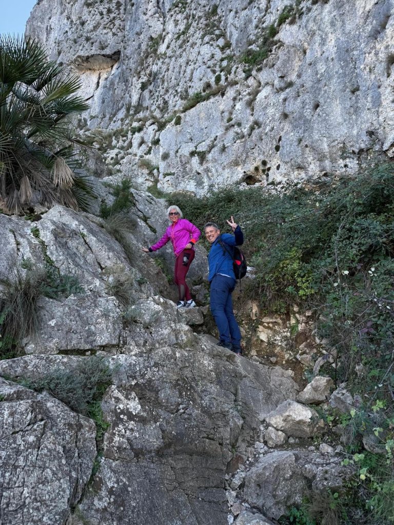 Mia Törnblom och hennes man Michael.