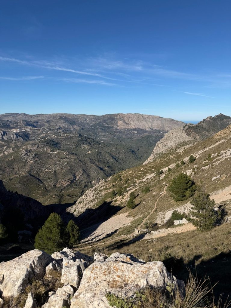 Mia Törnblom i Spanien.